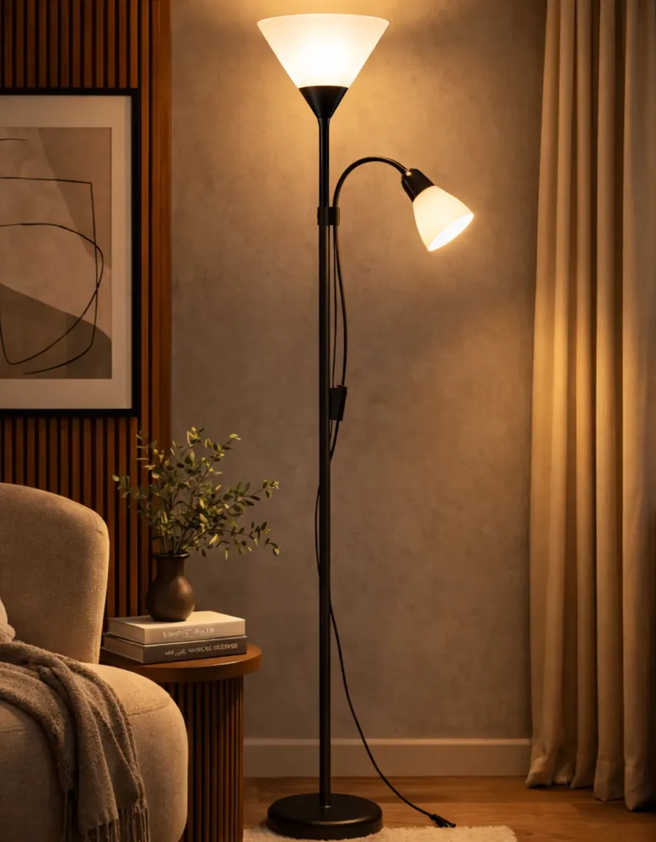Luminária Chão 177cm Articulada